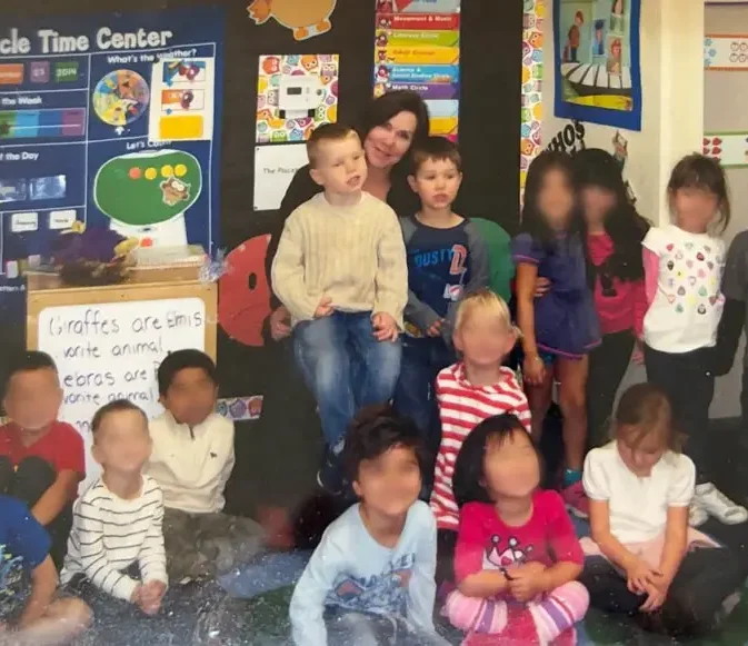 Alisa with her children 2010